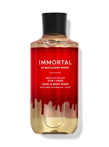 3в1 Чоловічий засіб для миття волосся, обличчя та тіла Immortal від Bath and Body Works