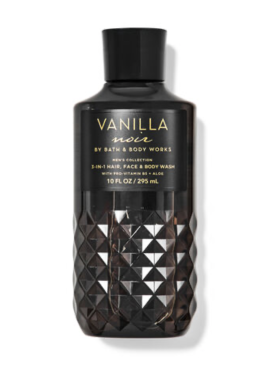 Фото 3в1 Чоловічий засіб для миття волосся, обличчя та тіла Vanilla Noir від Bath and Body Works