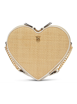 Фото Сумочка Heart Crossbody от Victoria's Secret - Straw