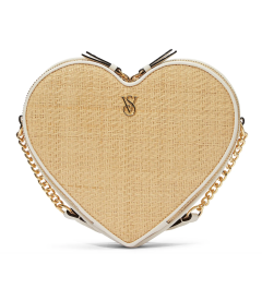 Сумочка Heart Crossbody від Victoria's Secret - Straw