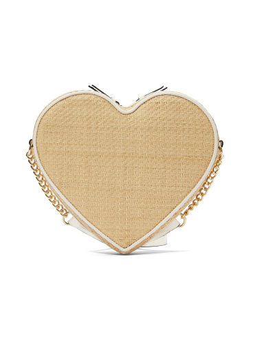 Сумочка Heart Crossbody від Victoria's Secret - Straw