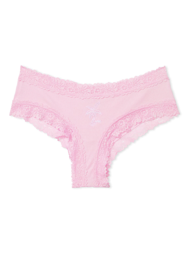 Кружевные трусики-чики от Victoria's Secret PINK - Pink