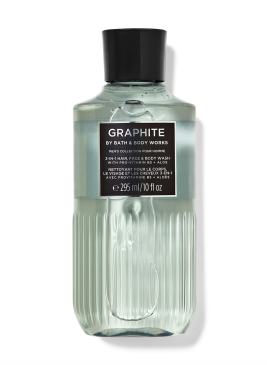 Фото 3в1 Чоловічий засіб для миття волосся, обличчя та тіла Graphite від Bath and Body Works