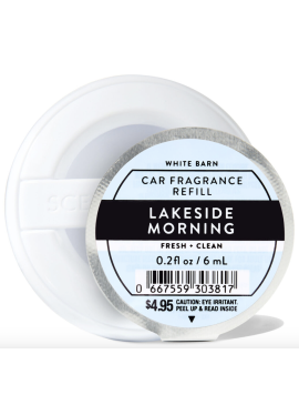 Фото Ароматизатор для машини Lakeside Morning від Bath and Body Works