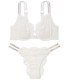 Кружевной комплект The Fabulous Shine Strap Full Cup от Victoria's Secret - Coconut White