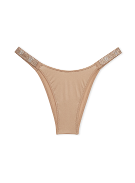 Фото Трусики-бразилианы Shine Strap от Victoria's Secret - Praline