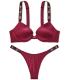 Комплект с Push-Up Shine Strap из серии Very Sexy от Victoria's Secret - Campari Red