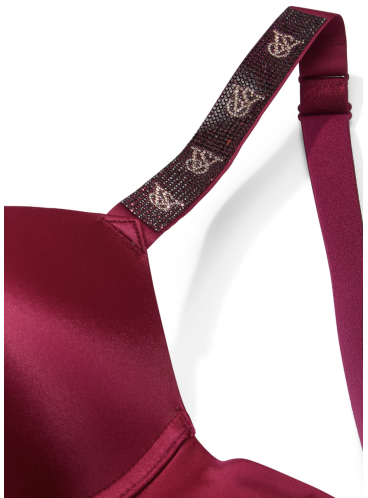 Комплект с Push-Up Shine Strap из серии Very Sexy от Victoria's Secret - Campari Red