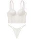 Мереживний комплект з Push-Up Shine Strap із серії Very Sexy від Victoria's Secret - Coconut White