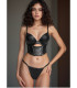 Комплект Bombshell Add-2-Cups Faux Leather Corset от Victoria's Secret - Black