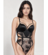 Розкішний пеньюар Very Sexy Bombshell Lace Teddy від Victoria's Secret - Black