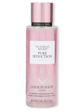 Фото Спрей для тіла Pure Seduction Fashion Show '24 Runway з шиммером від Victoria's Secret