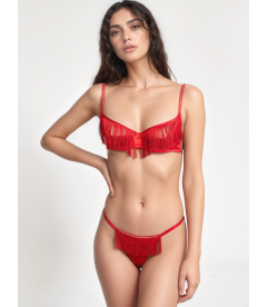 Комплект Victoria's Secret Very Sexy Fringe Open Quarter Cup