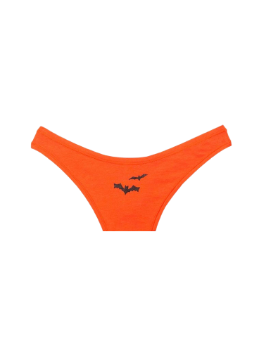 Хлопковые трусики-стринги Victoria's Secret PINK - Halloween Expressions