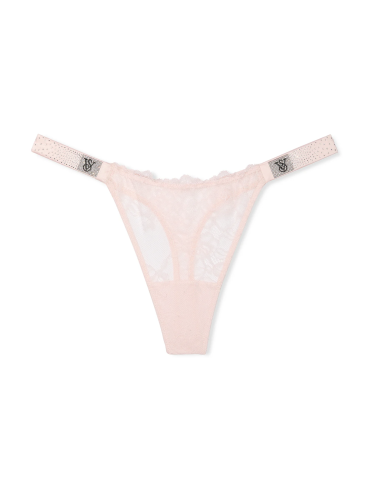 Кружевные трусики-стринги Shine Strap из коллекции Very Sexy от Victoria's Secret - Angel Pink