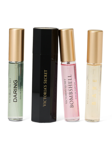 Набор из 3-х парфюмчиков Victoria's Secret Spray Gift Set с тревел-кейсом