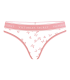 Трусики-стринги Victoria's Secret из коллекции Stretch Cotton - Parlour Rose Butterflies