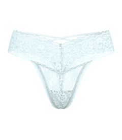 Трусики-стринги из коллекции The Lacie от Victoria's Secret - Tradewinds Blue
