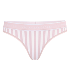 Трусики-стринги Victoria's Secret из коллекции Stretch Cotton - Pink About It